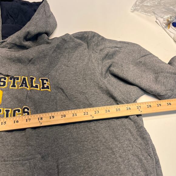 VTG Y2k Aeropostale Gray Pullover Hoodie Size XXL - Picture 4 of 5